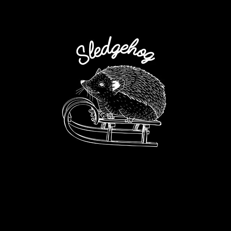 Cool SledgeHog Hedgehog Hogs Pet
