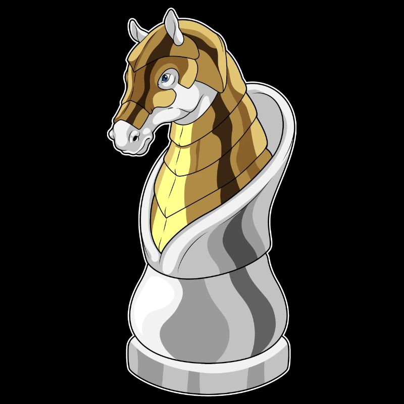 Pièce d’échecs : Chevalier, Échecs, Cheval