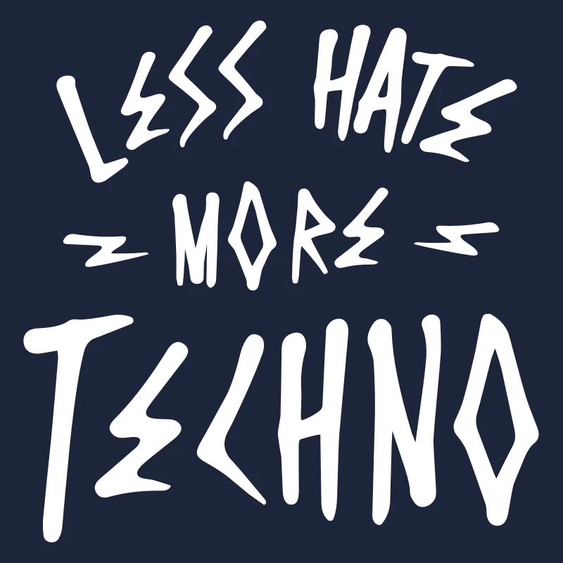 Moins déteste plus de techno