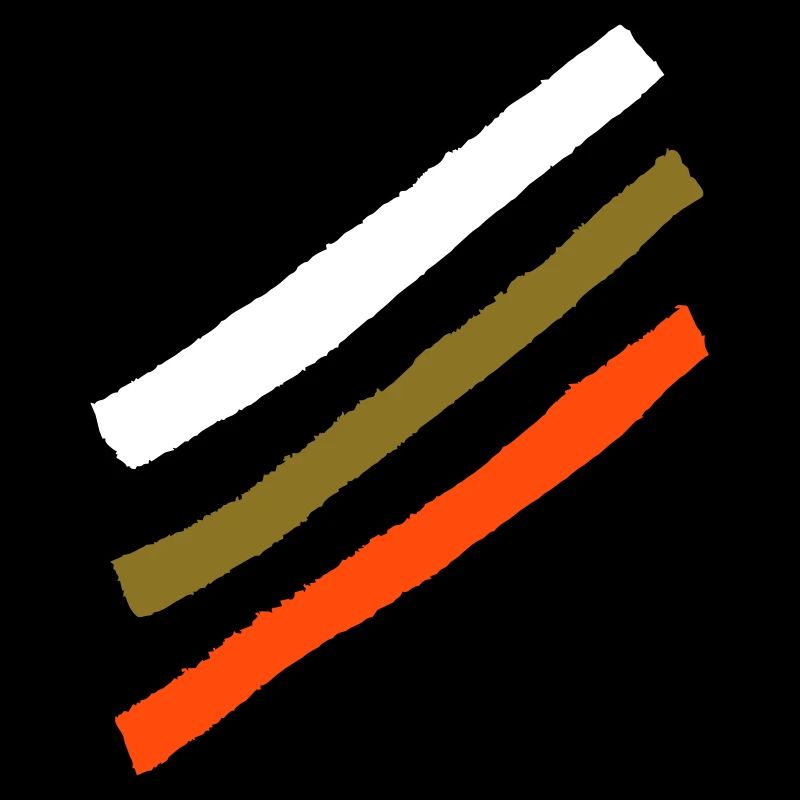 Décoration de rayures - Couleurs sélectionnables / Graphiques vectoriels