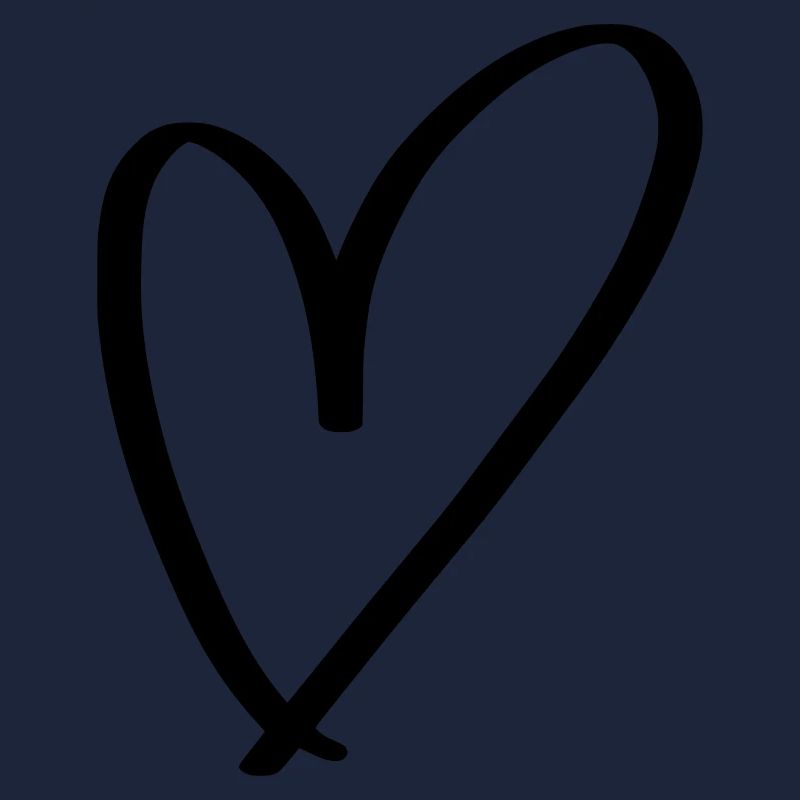 Herz handschriftlich