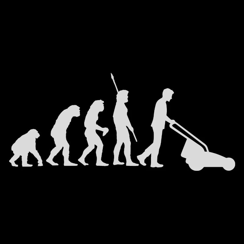Evolution des Rasenmähers