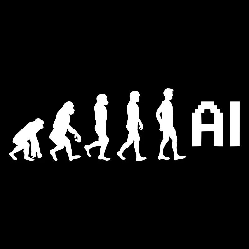 Evolution of Man KI AI GPT artificial intelligence