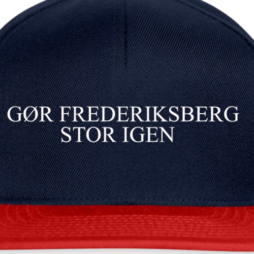 Gør Frederiksberg stor igen - Snapback Cap