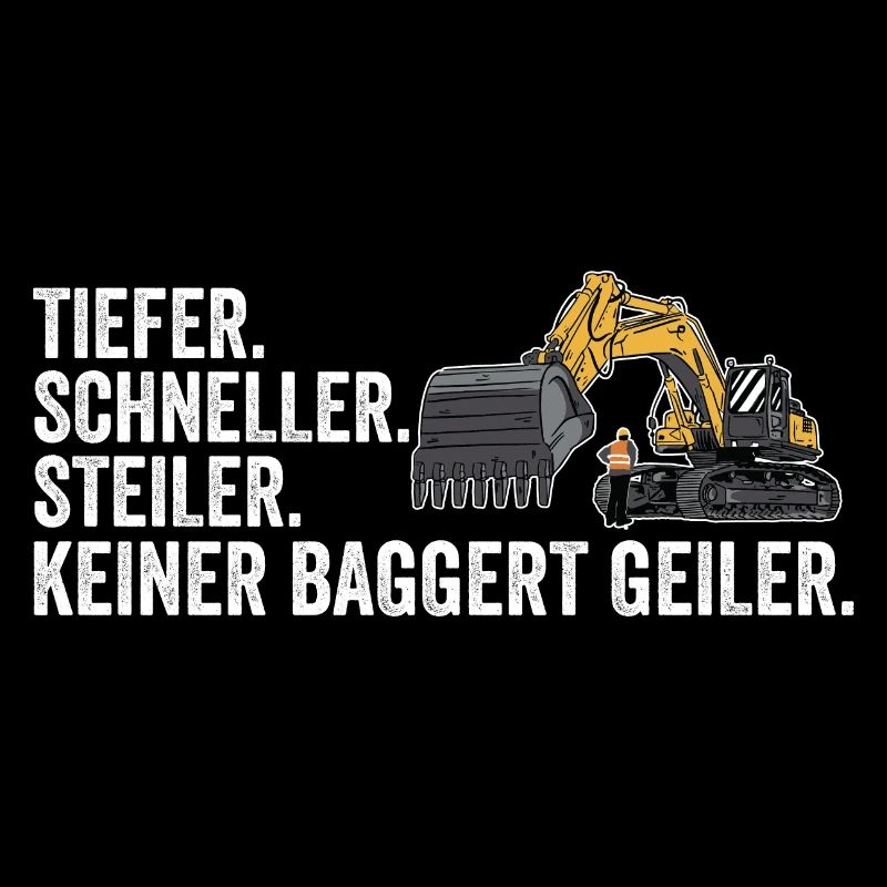Baggerfahrer Bagger