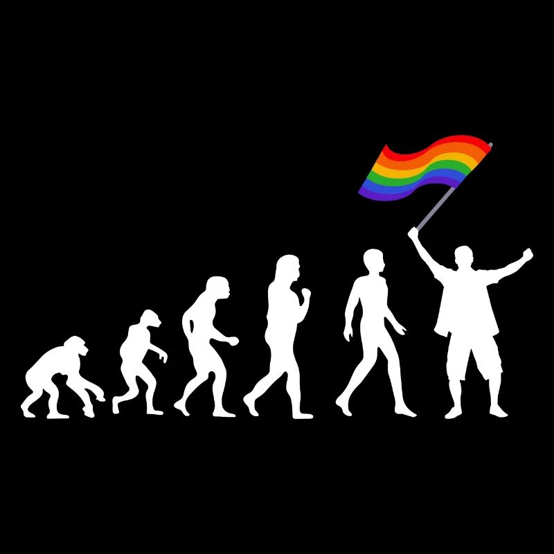 Evolution, Pride, LGBTQIA+