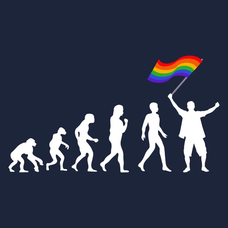 Evolution, Stolz, LGBTQIA+