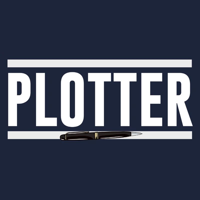 Funny plotter writer plot author