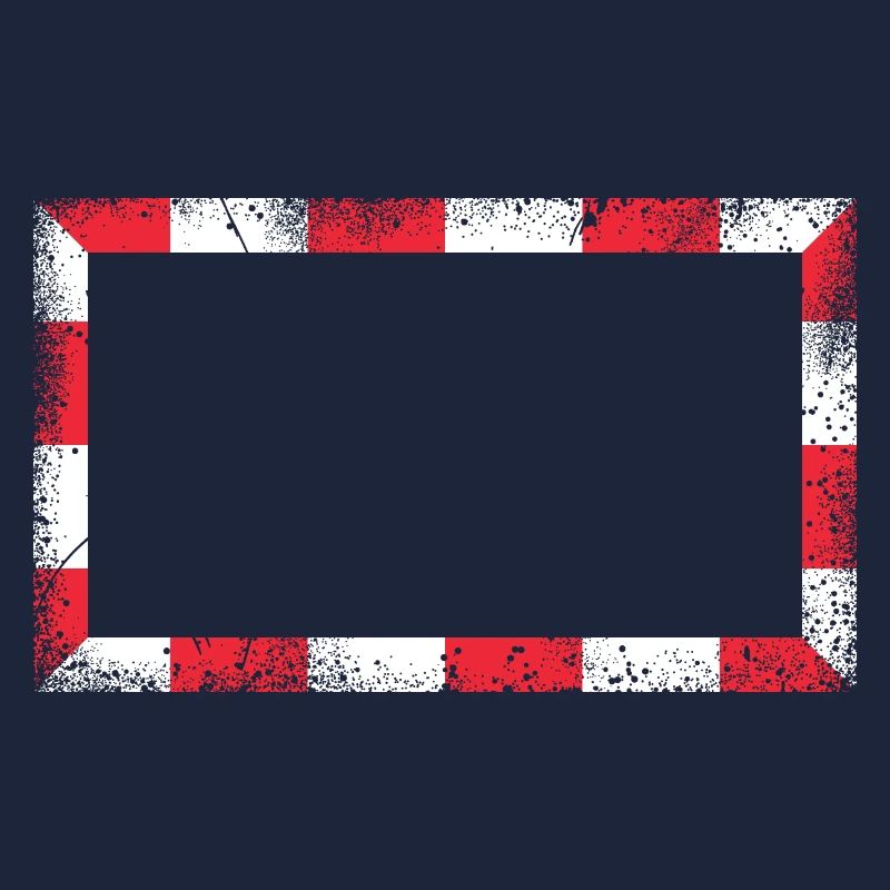 Frame / Red- White