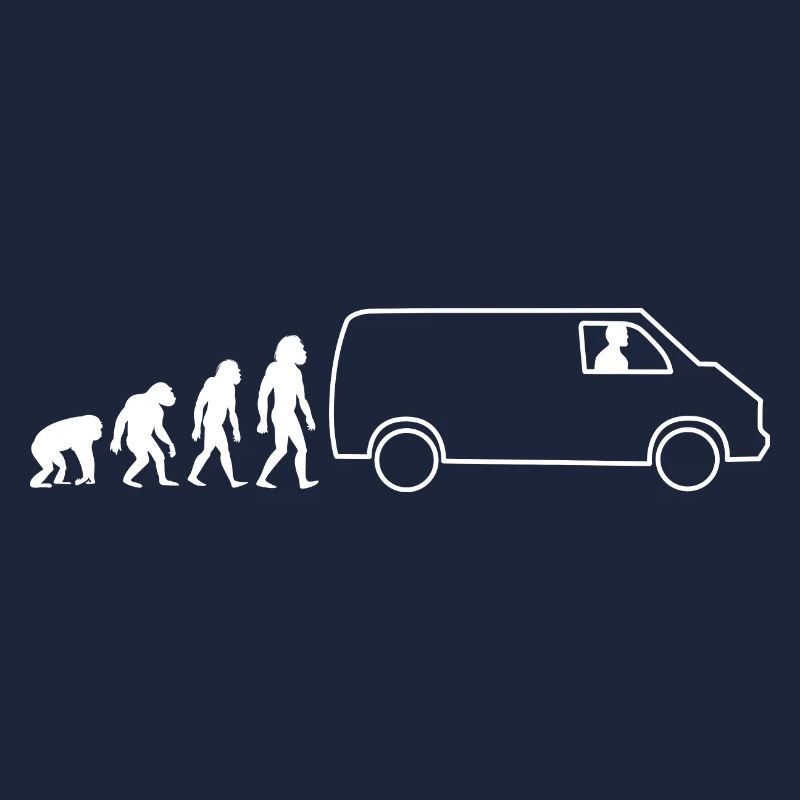 Camping Bus Van Life Evolution Geschenk