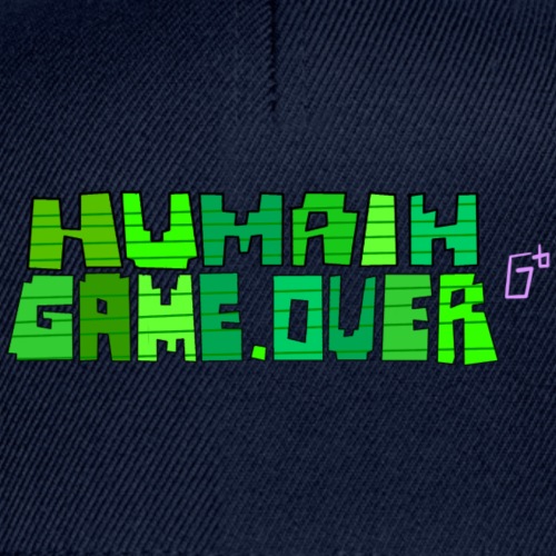 Humain Game Over Titre - Casquette snapback