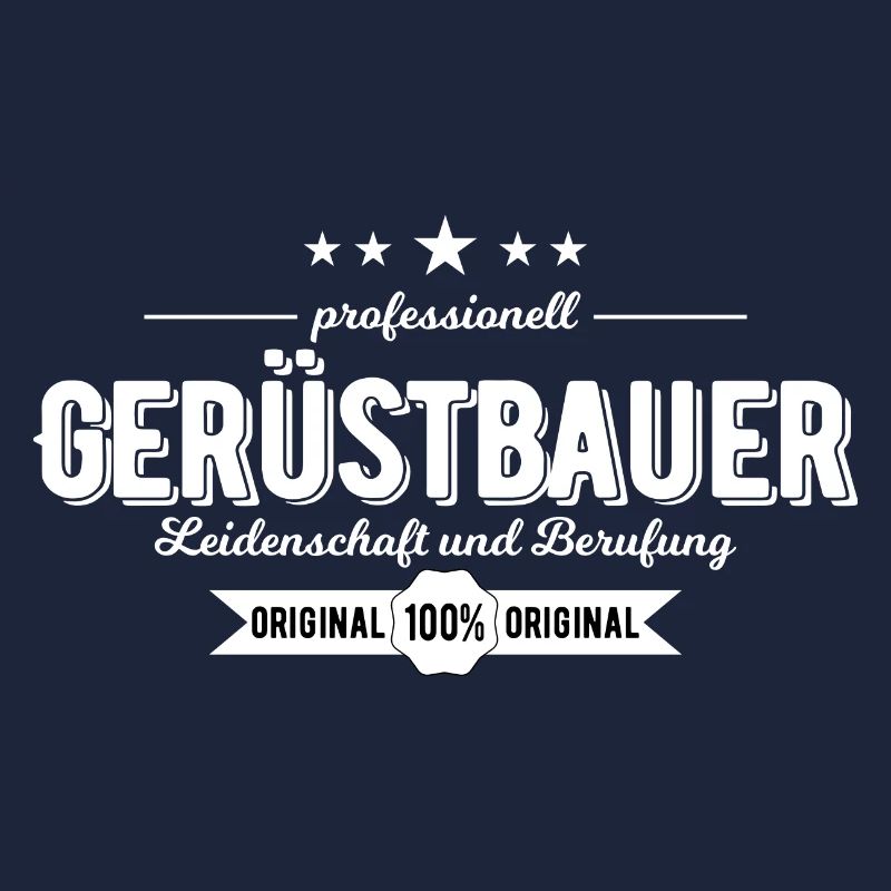 Gerüstbauer Rüster Gerüstbau Beruf Geschenk