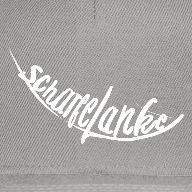 Scharfelanke Logo Weiß
