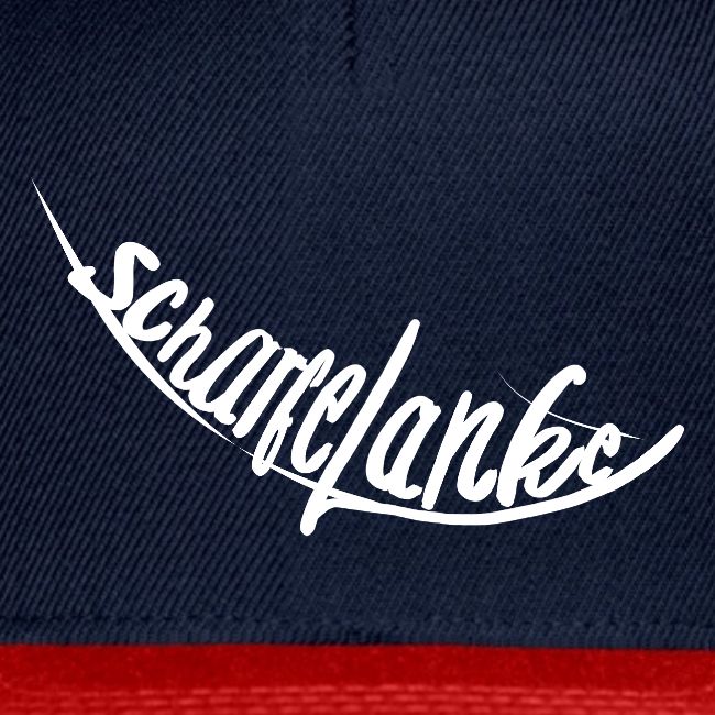 Scharfelanke Logo Weiß