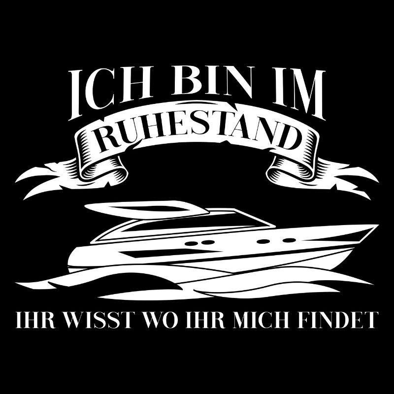 Boot Rentner Motorboot Geschenk