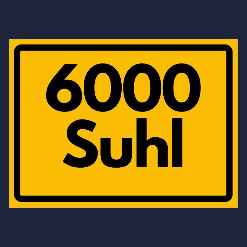 OLD POSTCODE 6000 SUHL HEIMATSTOLZ ORIGINAL