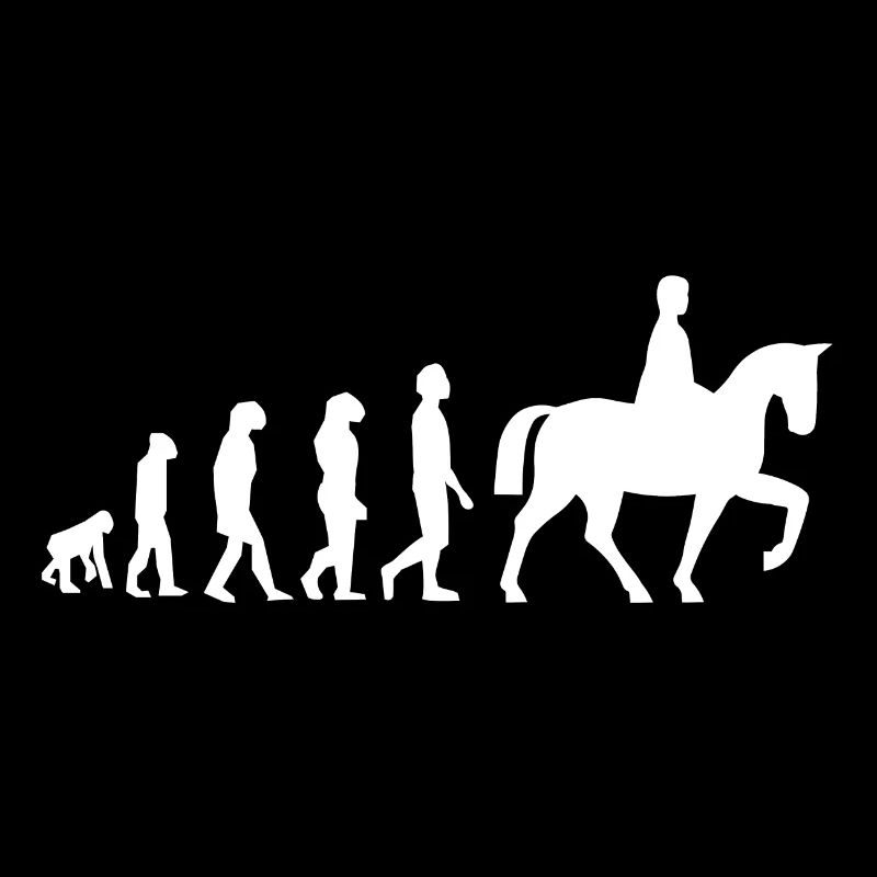 Evolution Pferd - Reiten