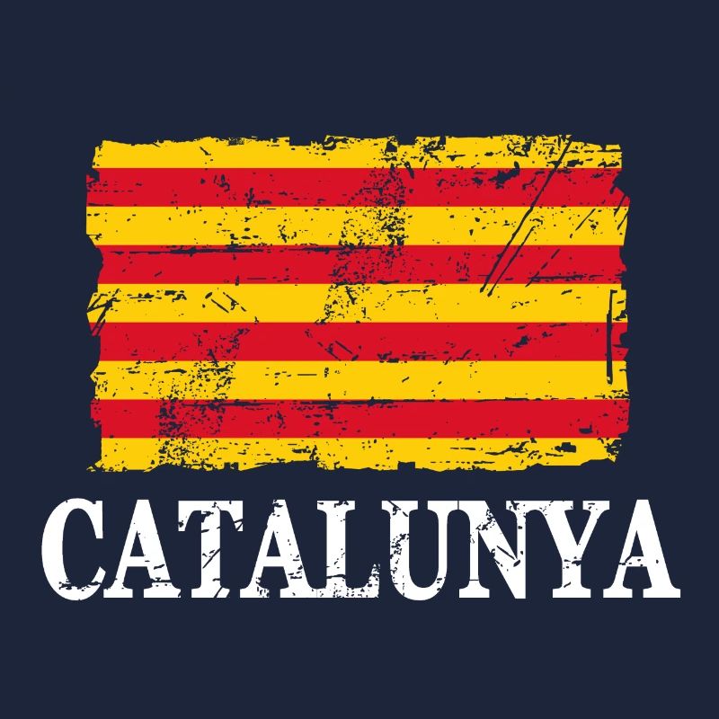 Drapeau de la Catalogne - Drapeau - Drapeau de Catalo - Bannière
