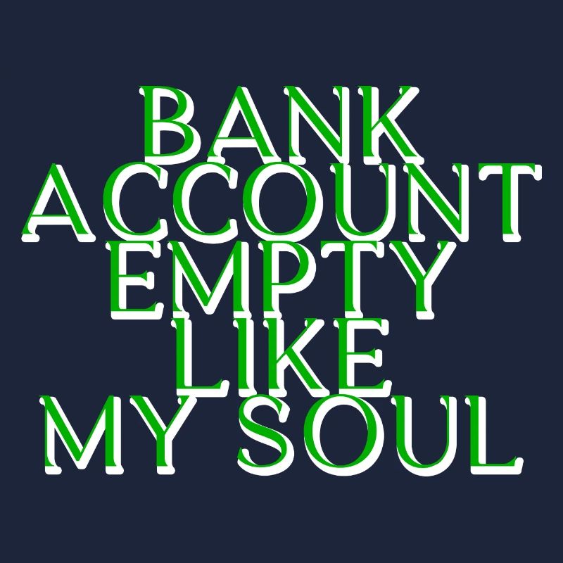 Compte bancaire vide comme mon âme 2