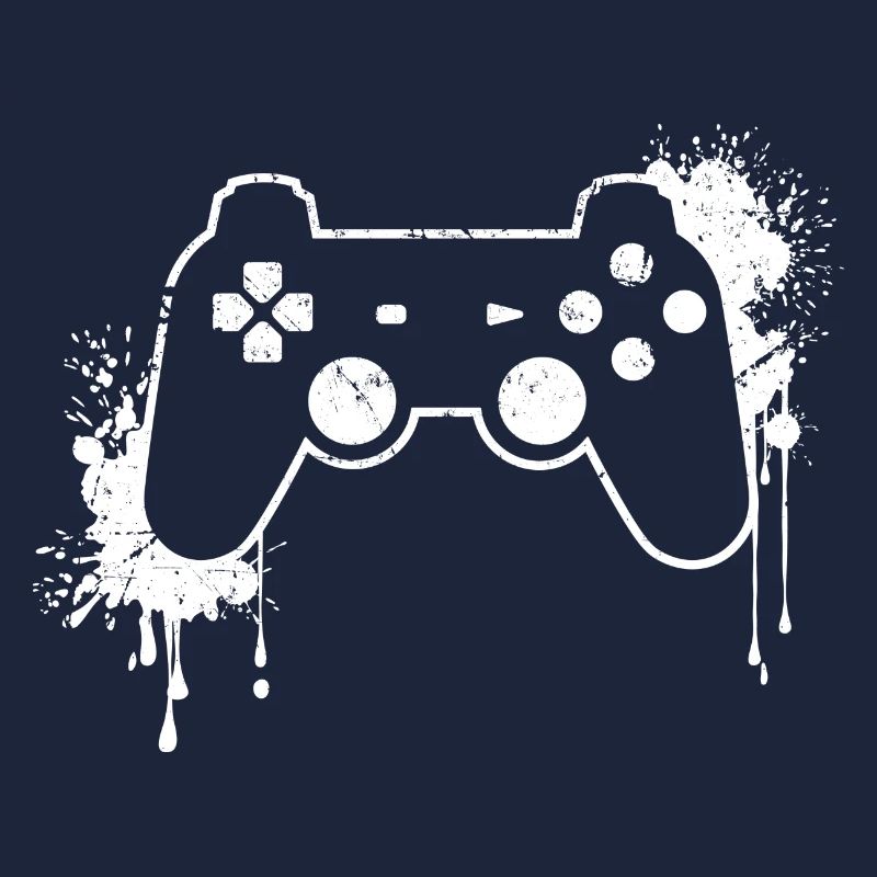 CONTROLLER RETRO in white