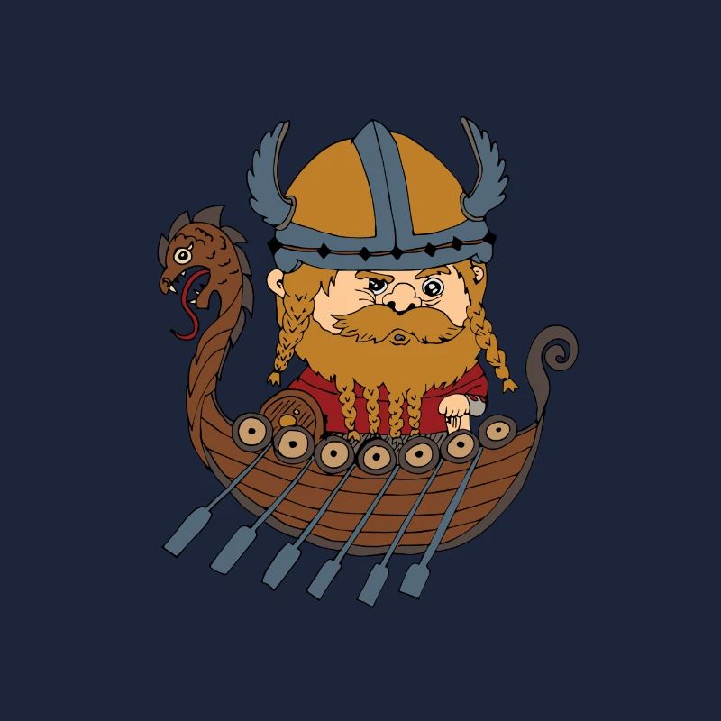 Wikinger Vikings Schiff