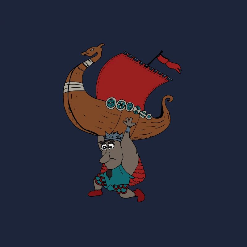 Wikinger schiff Vikings