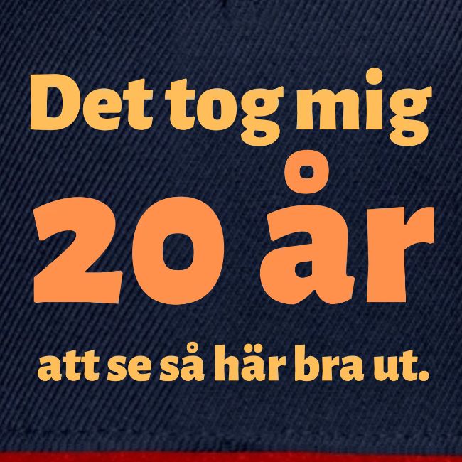 Det tog mig 20 år att se så här bra ut