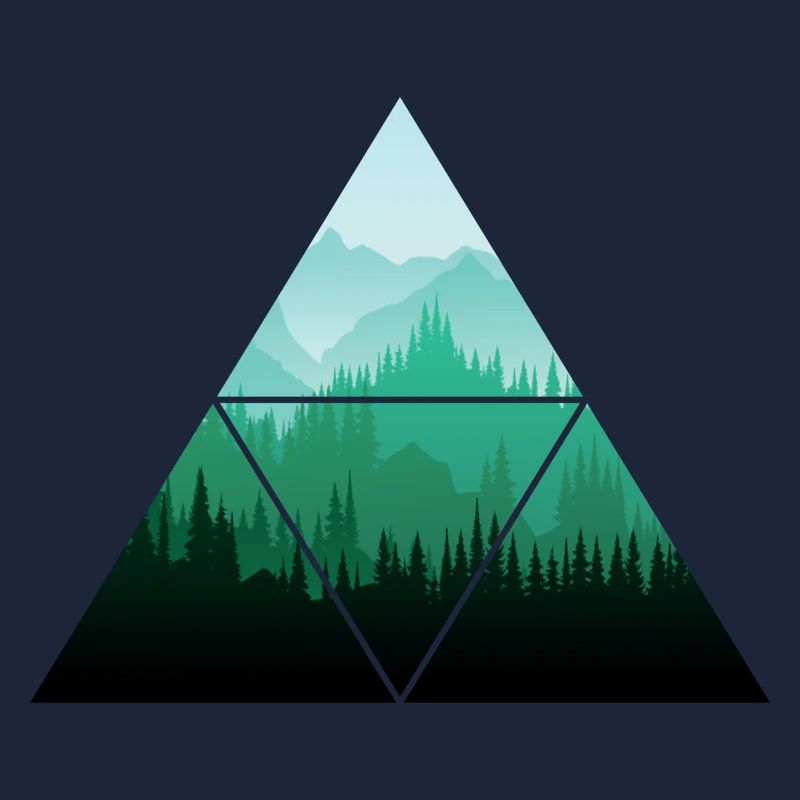 Forest Triangle Tree