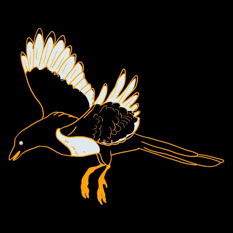 black magpie