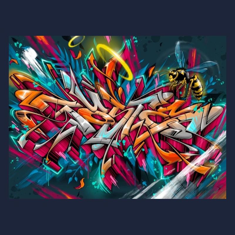 Buntes Graffiti