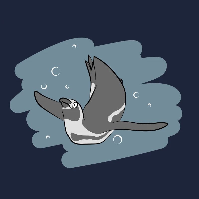 Conception d’illustrations « Penguin Kisses »