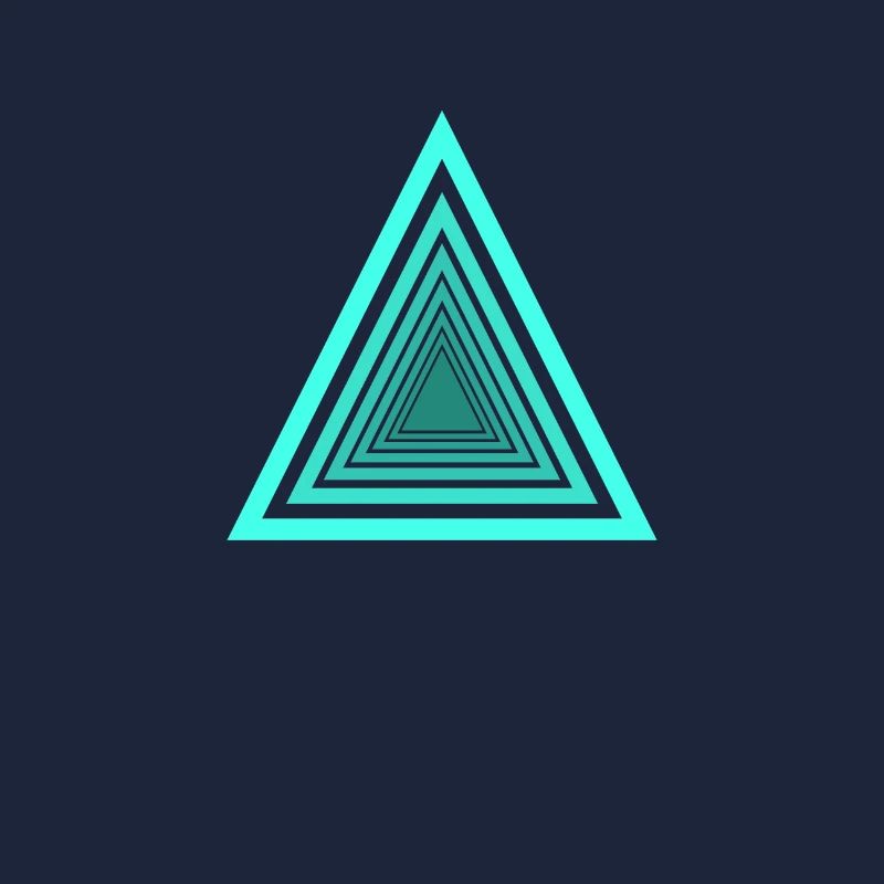 Triangles depth effect