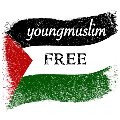 Youngmuslim Free Palestine! - Snapback Cap