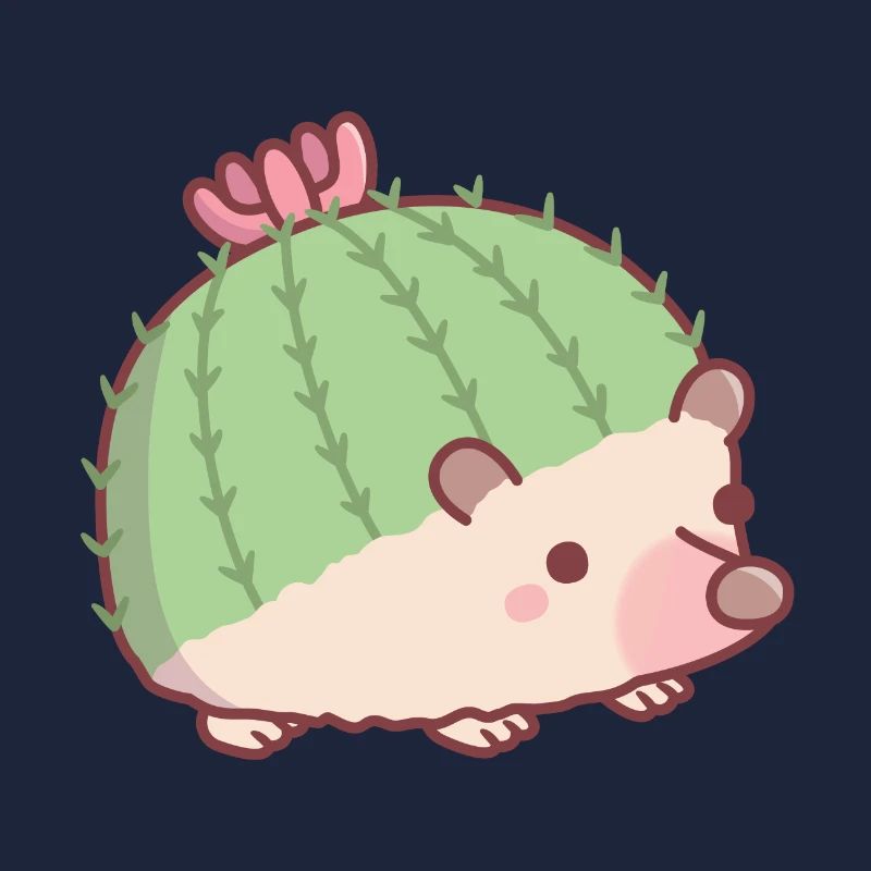 Mignon Cactus Hérisson Drôle