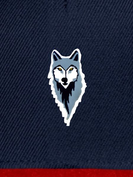 grauer Wolf, Kopf, print