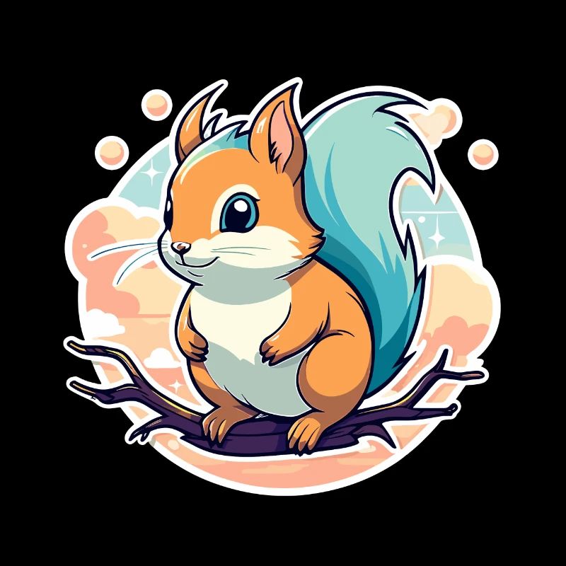 Squirrel Illustration