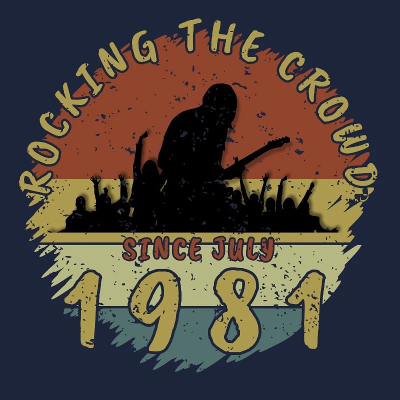 44. Geburtstag Rocking the crowd GIT 07/1981
