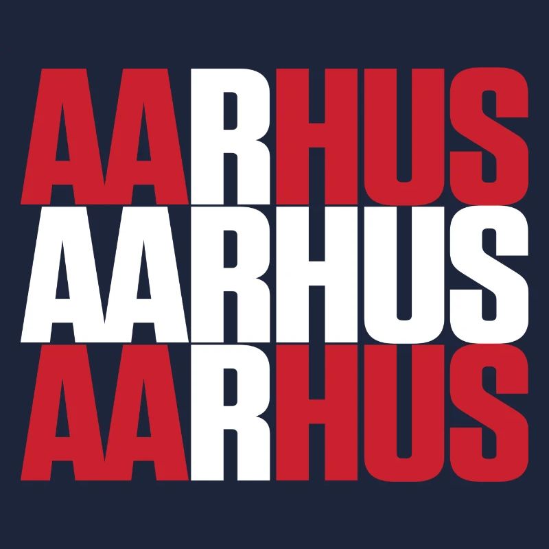 Aarhus Denmark Flag