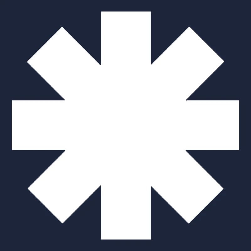 astérisque blanc rhcp