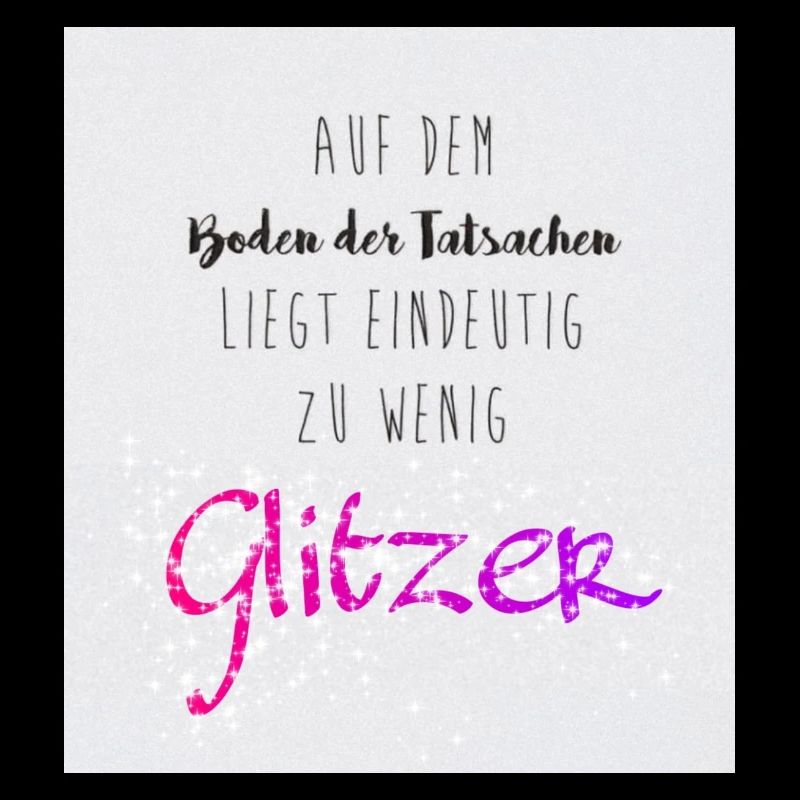 think glitter