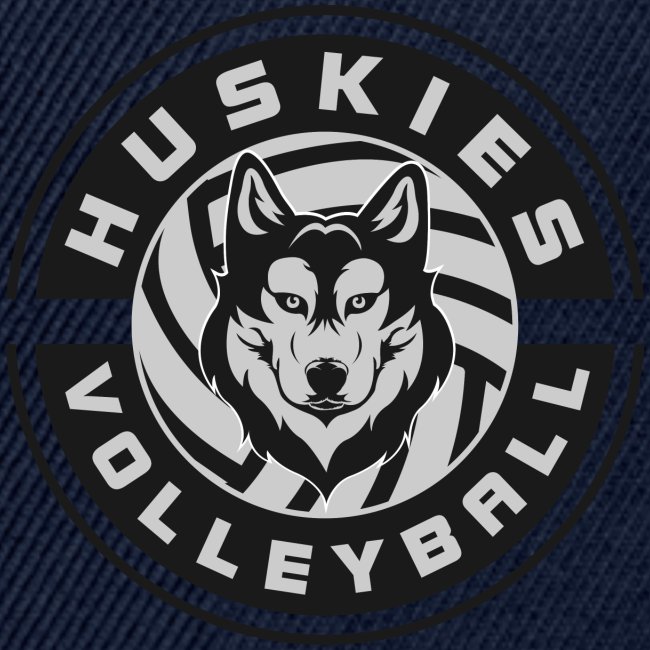 Huskies Volleyball Logo