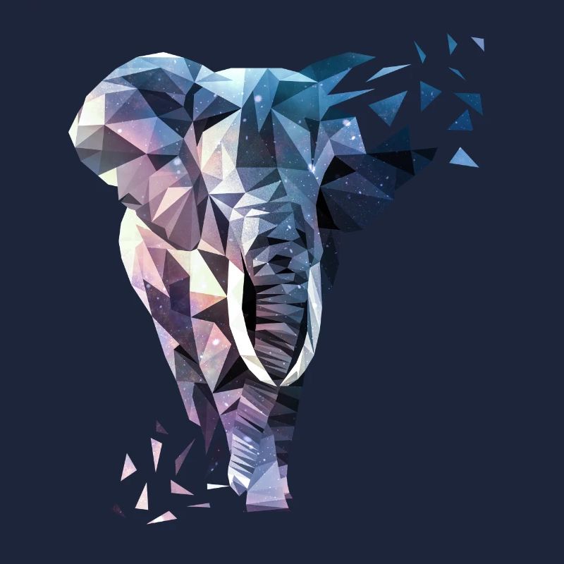 Polygon mit Elefant