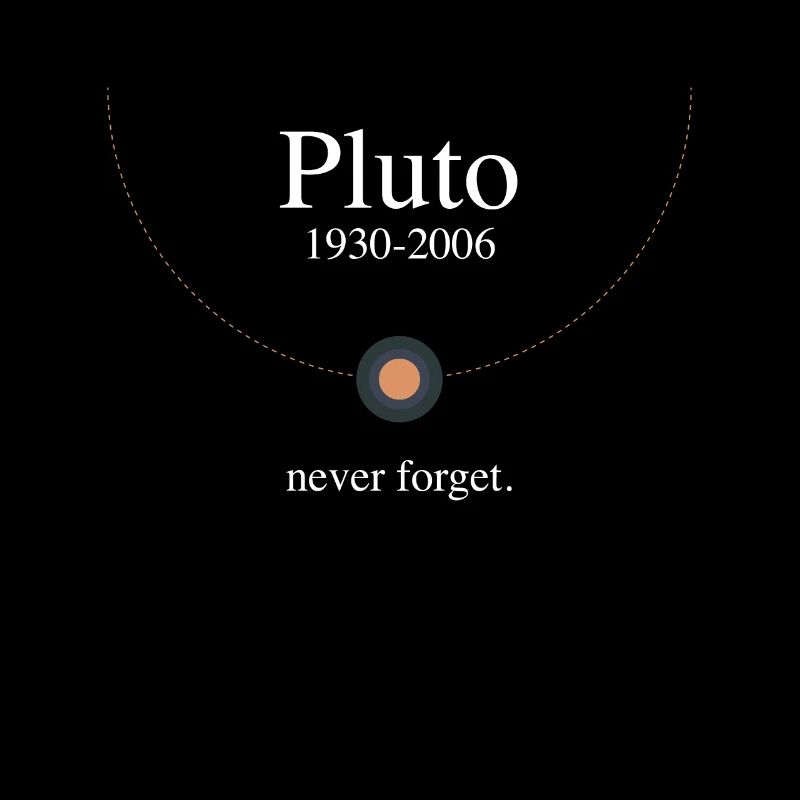 Pluto never forget