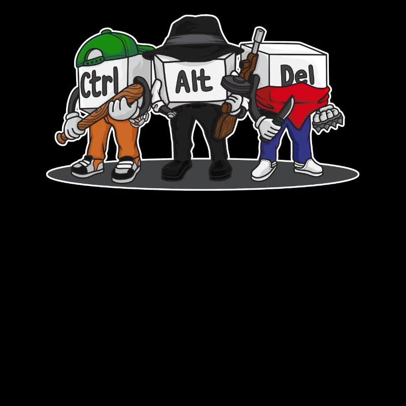 Ctrl Alt Del Computer Admin Nerd Geek Computer Scientist