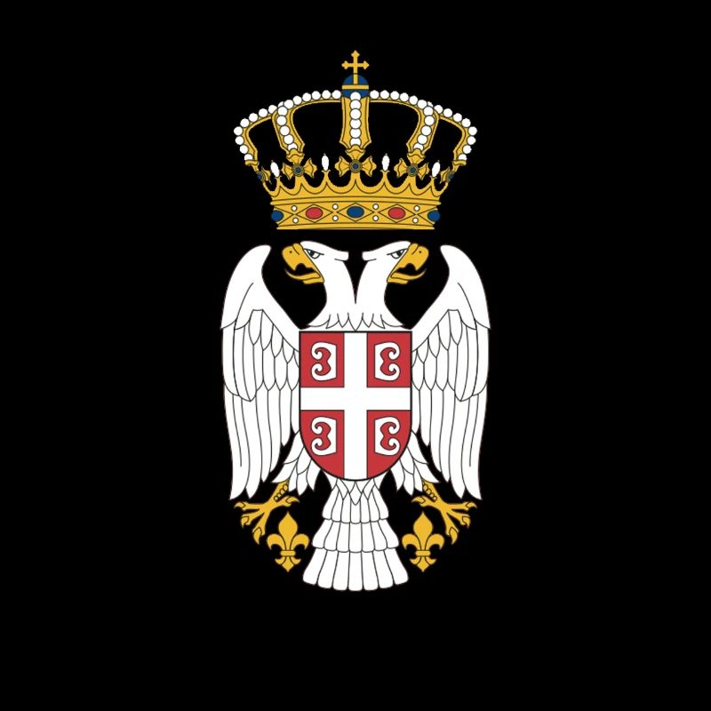Serbian eagle double-headed eagle serbia