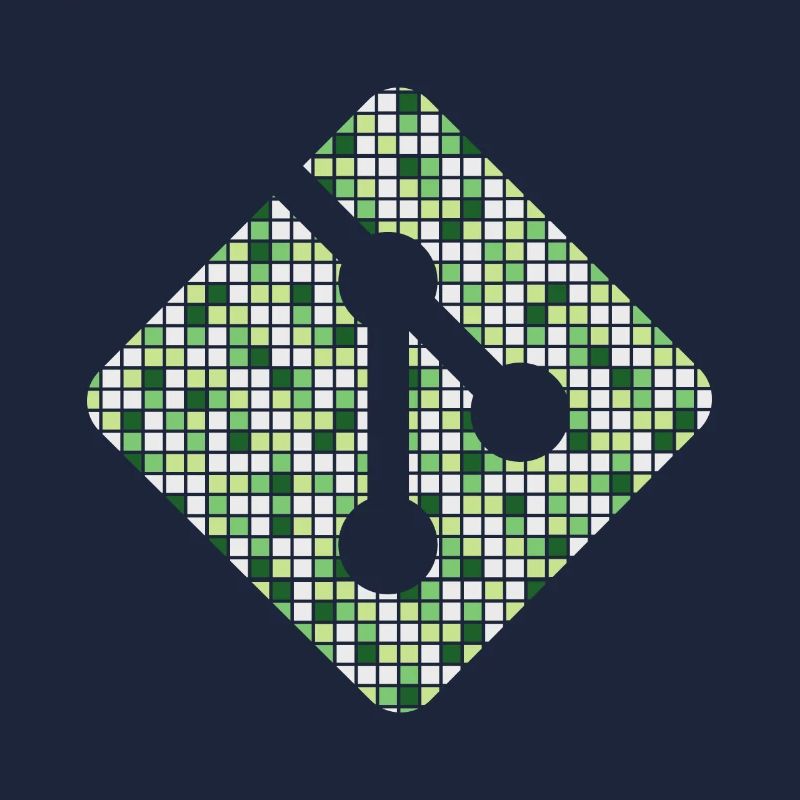 Git Logo im Github Style