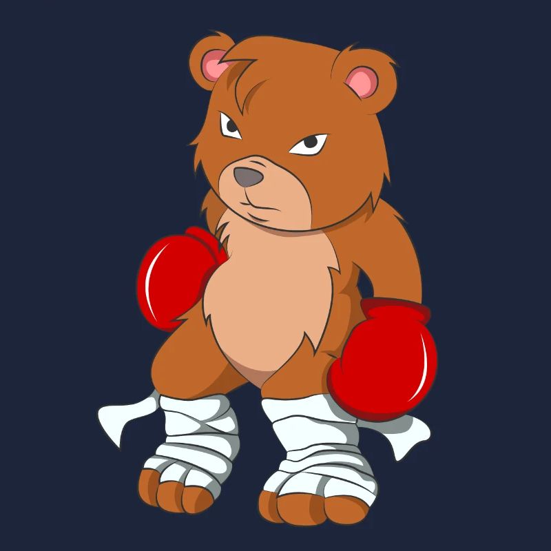 Boxende Bär