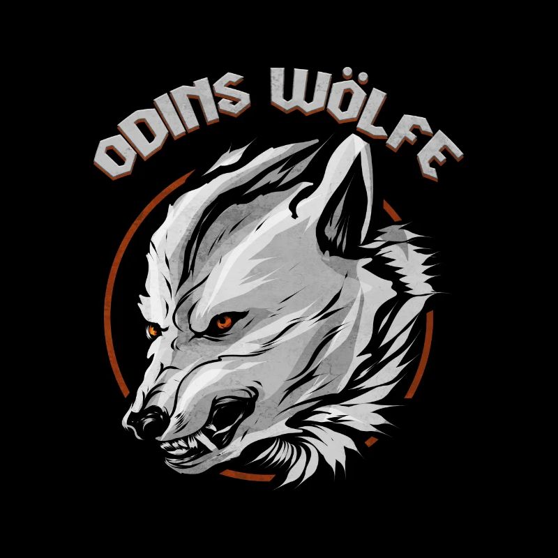 Odins Wölfe Wikinger Valhalla Walhalla Spruch Odin