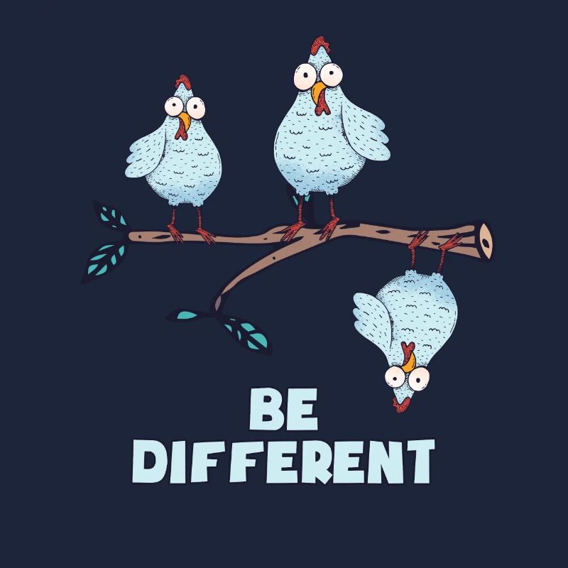 BE DIFFERENT