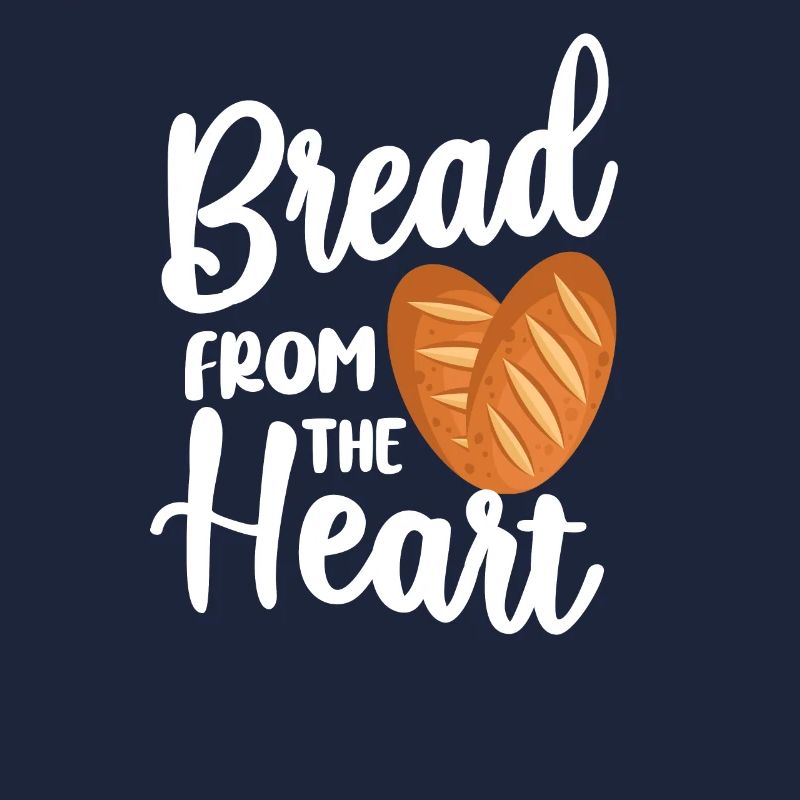 Bake Baking Bread Heart Bread From